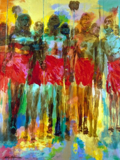 Jackie Robinson Entering the Big Leagues, 1947- 50th Anniversary – LeRoy  Neiman